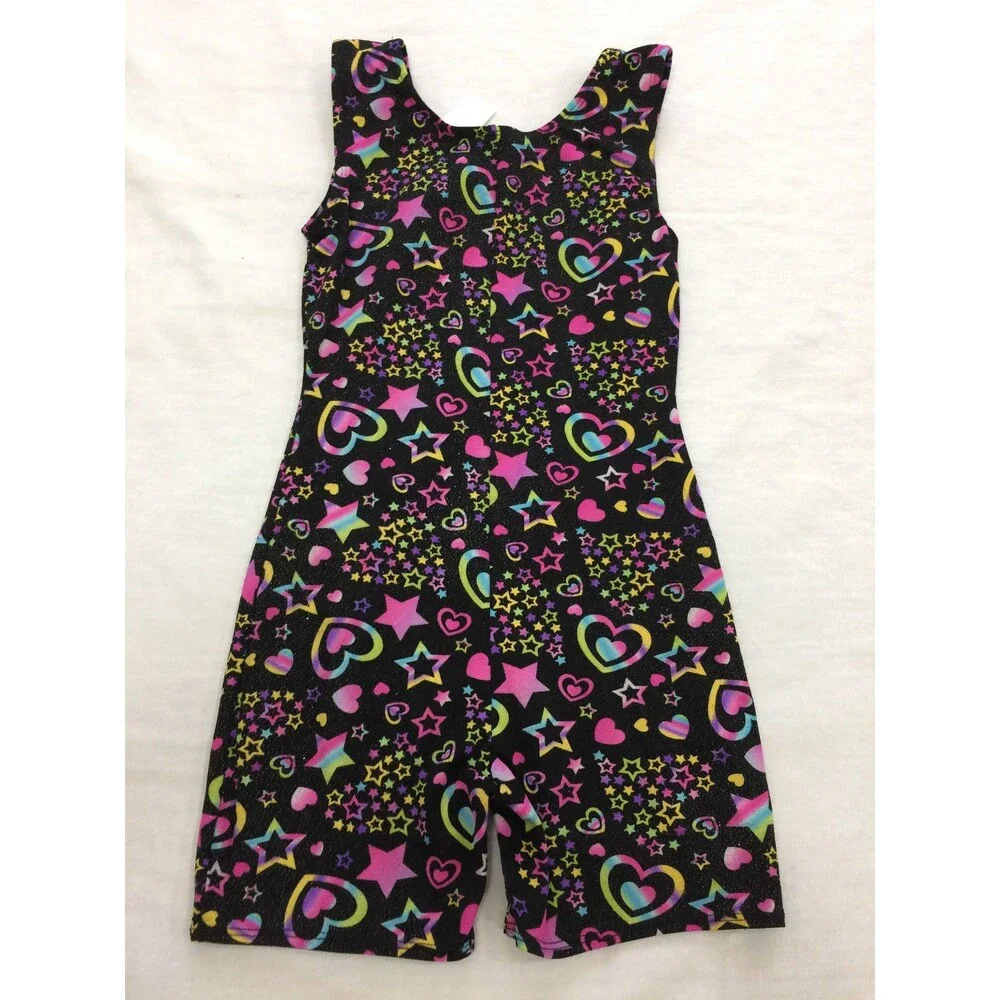 JACQUES MORET GIRLS ATHLETIC LEOTARD SIZE 8/10